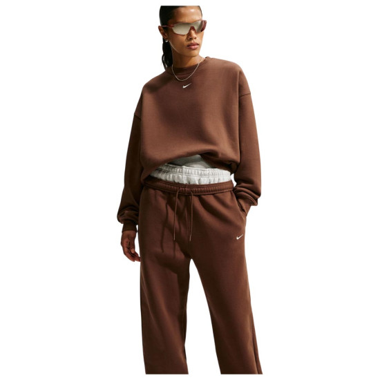 Nike Γυναικείο παντελόνι φόρμας Studio Fleece Medium Weight High-Waisted Pants